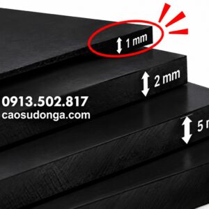 cao su tam 1mm 0